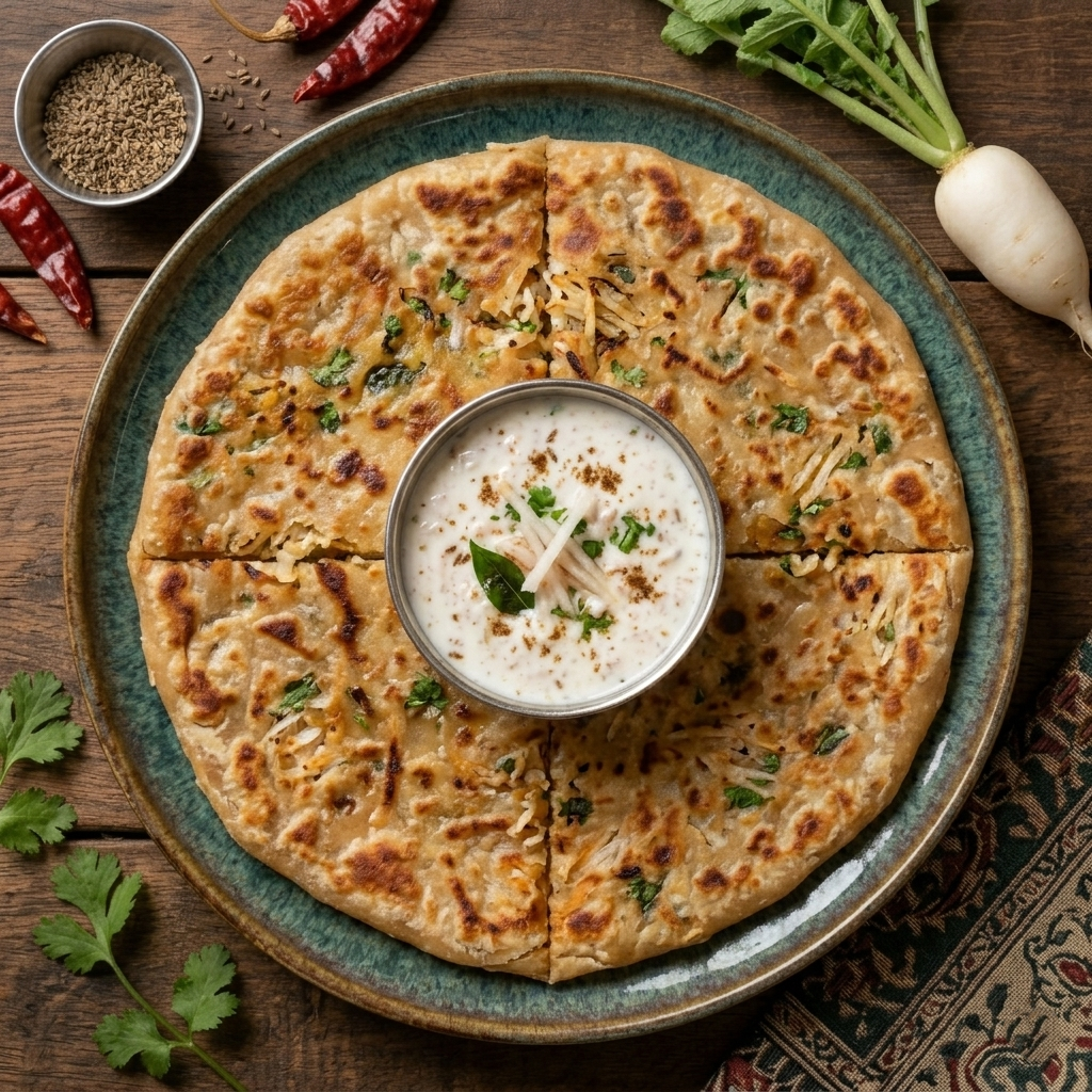 Mooli Paratha